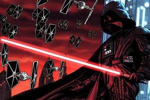 Darth Vader, Star Wars, Lightsaber