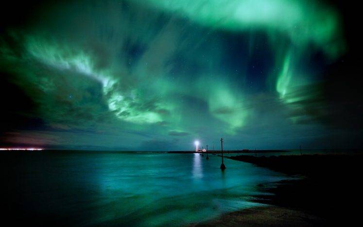 aurorae, Landscape HD Wallpaper Desktop Background