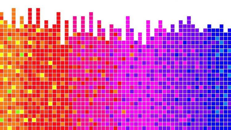 square, Spectrum, Abstract HD Wallpaper Desktop Background
