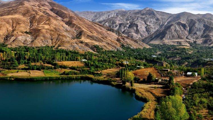 Iran, Village, Landscape HD Wallpaper Desktop Background
