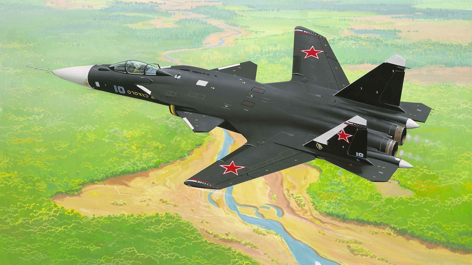 aircraft, Military, Airplane, War, Sukhoi Su 47 Berkut
