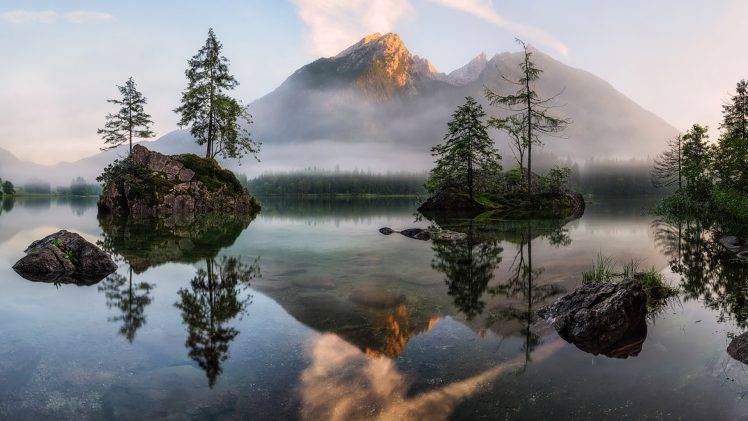 mountain, Lake, Landscape HD Wallpaper Desktop Background