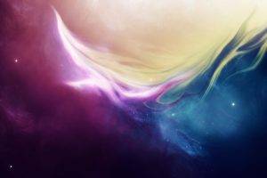 colorful, Space Art, Artwork, Abstract, Nebula, Space