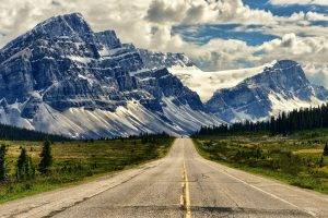 road, Mountain, Landscape