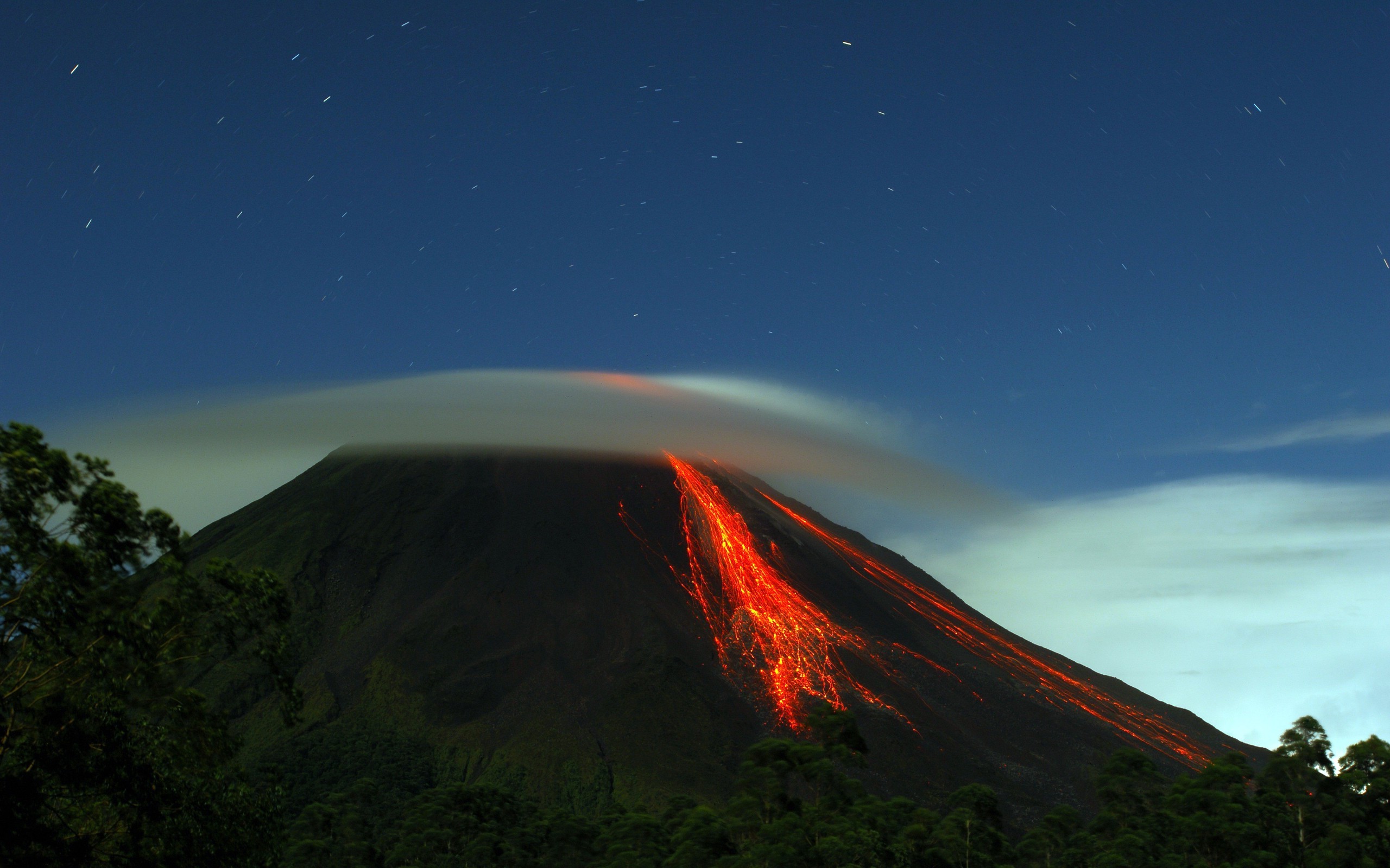 nature, Landscape, Volcano, Lava Wallpaper