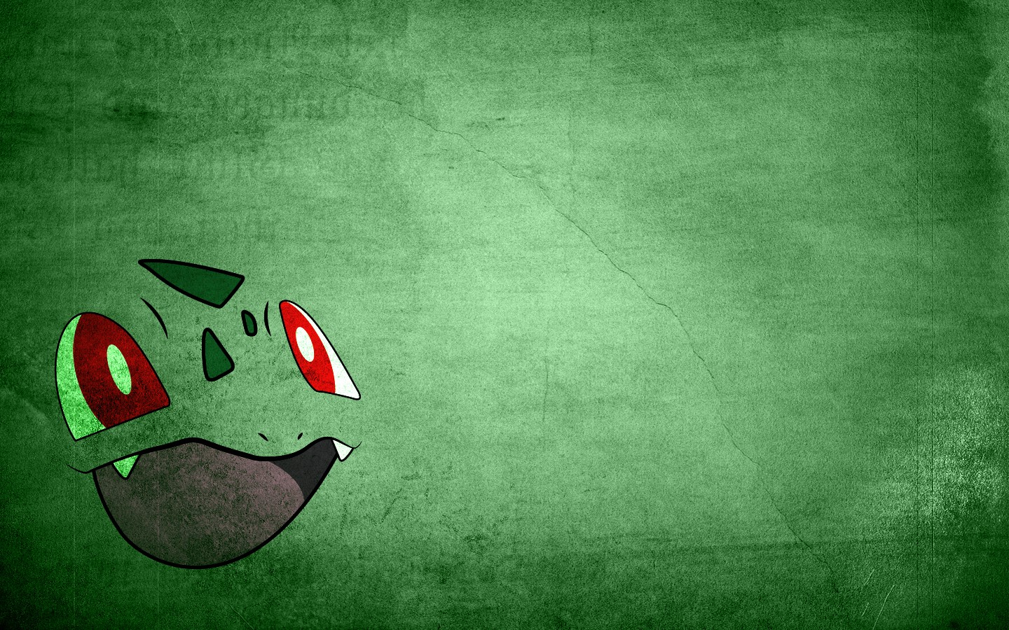 anime, Pokemon, Minimalism, Bulbasaur, Green, Simple Background Wallpaper