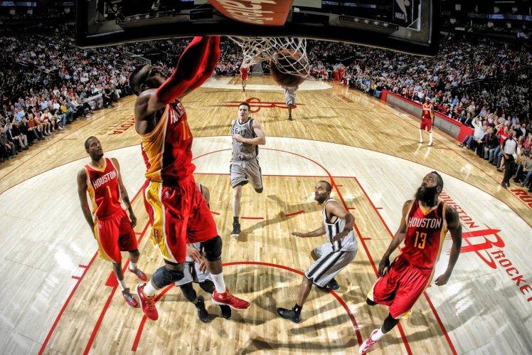 NBA, San Antonio Spurs, Houston Rockets, Tony Parker, Basketball HD Wallpaper Desktop Background