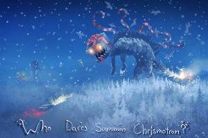 Christmas, Reindeer, Creature, Snow, Teddy Bears, Trees, Rubber Ducks