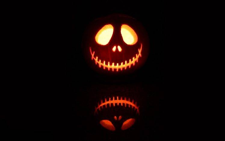 pumpkin, Halloween, Jack Skellington, The Nightmare Before Christmas HD Wallpaper Desktop Background