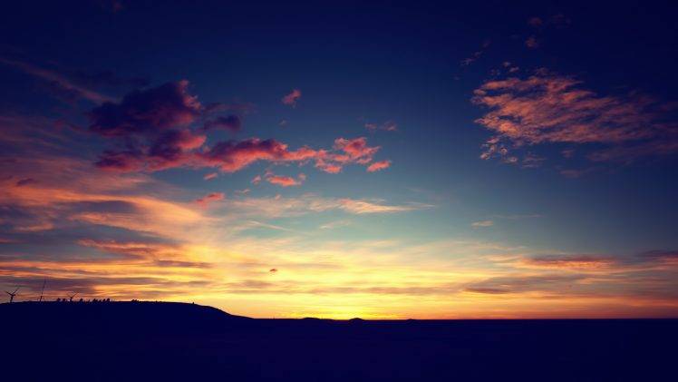 sunset, Sky, Landscape HD Wallpaper Desktop Background