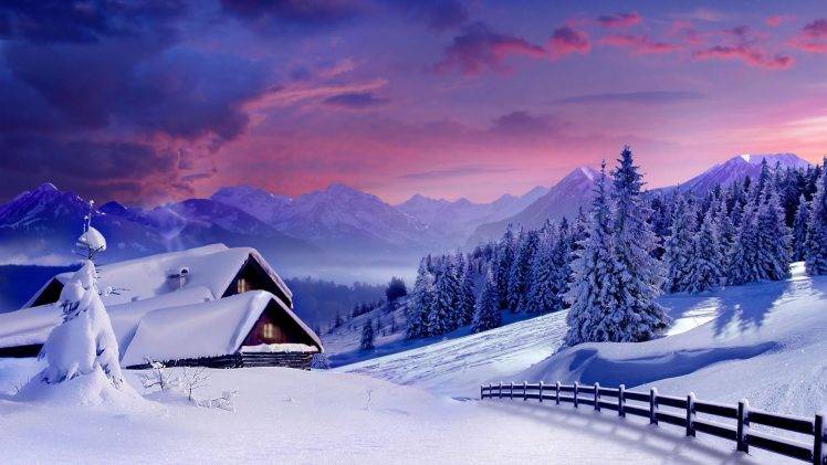 Nature Winter Landscape Snow Wallpapers Hd Desktop And Mobile Backgrounds