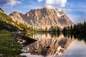 nature, Landscape, Water, Lake, Mountain, Reflection