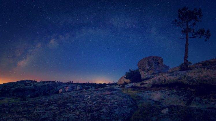 nature, Landscape, Night, Stars HD Wallpaper Desktop Background