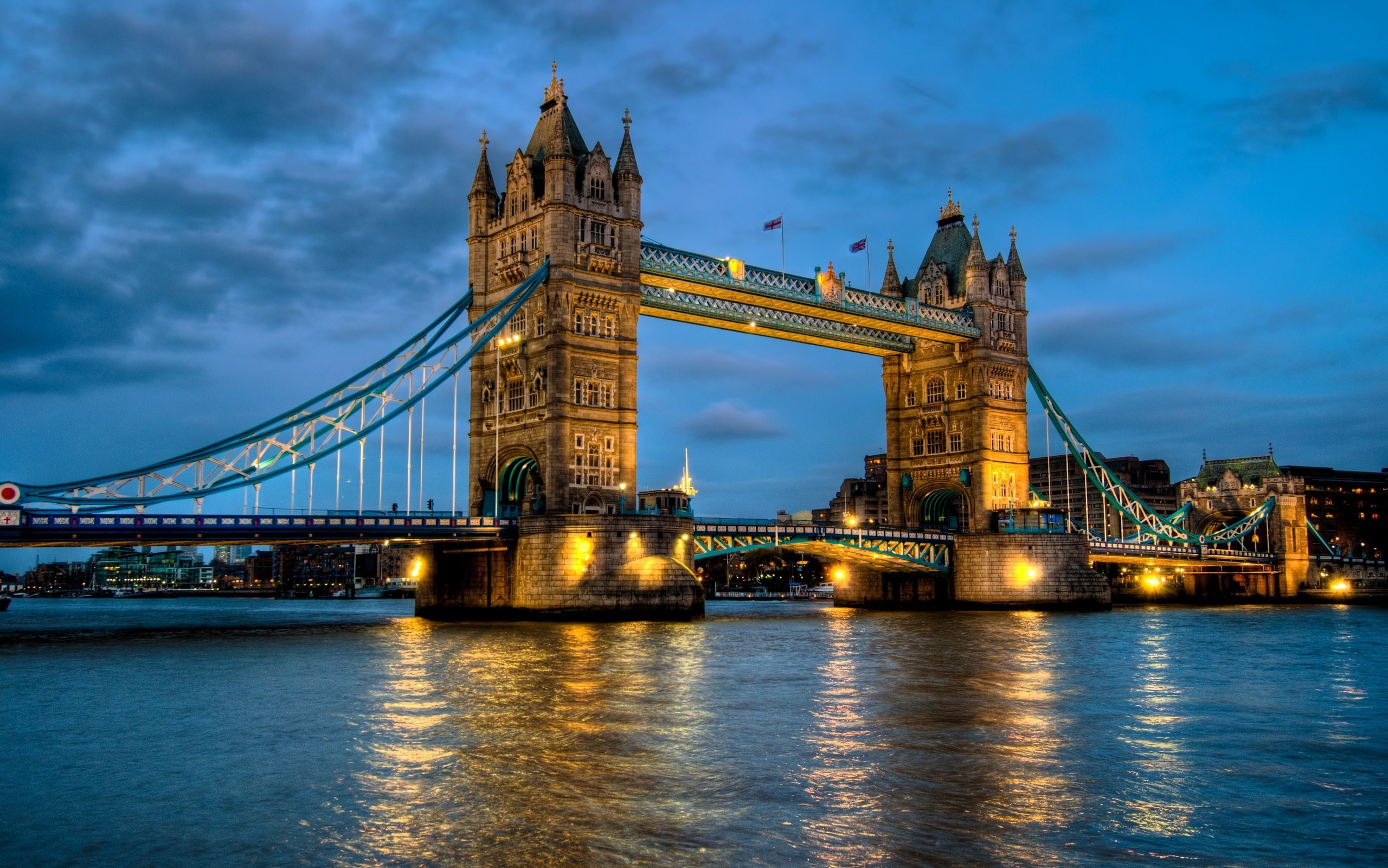 England, Landscape, Architecture, Nature, Tower Bridge, UK Wallpaper
