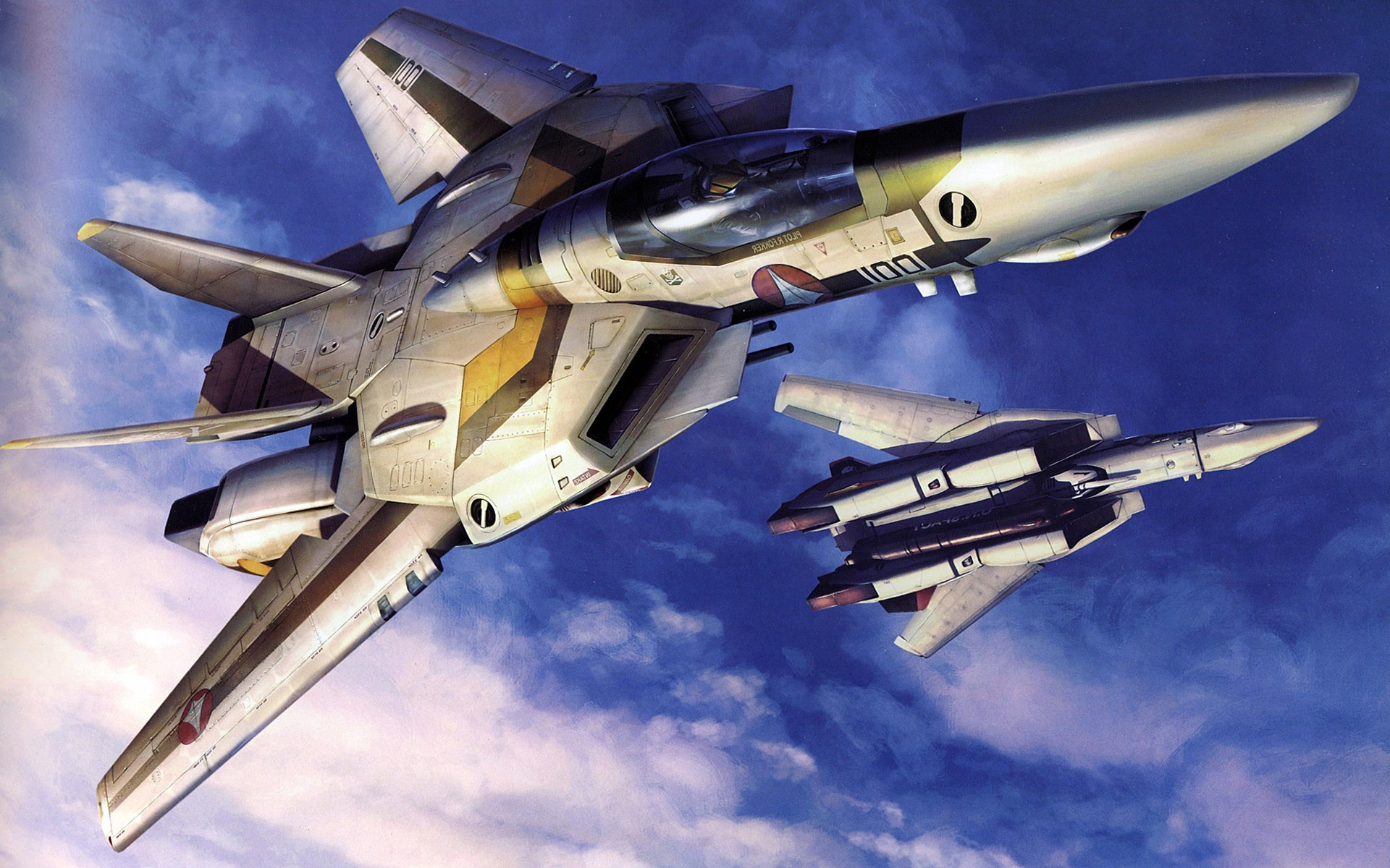 jet Fighter, Military Aircraft, Military, Airplane, Macross Wallpaper