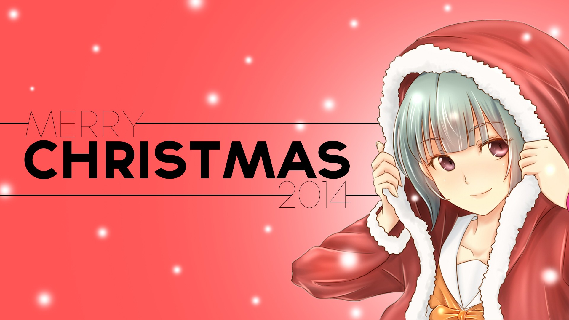 Christmas, Anime, Anime Girls, Kantai Collection, Yuubari (KanColle) Wallpaper