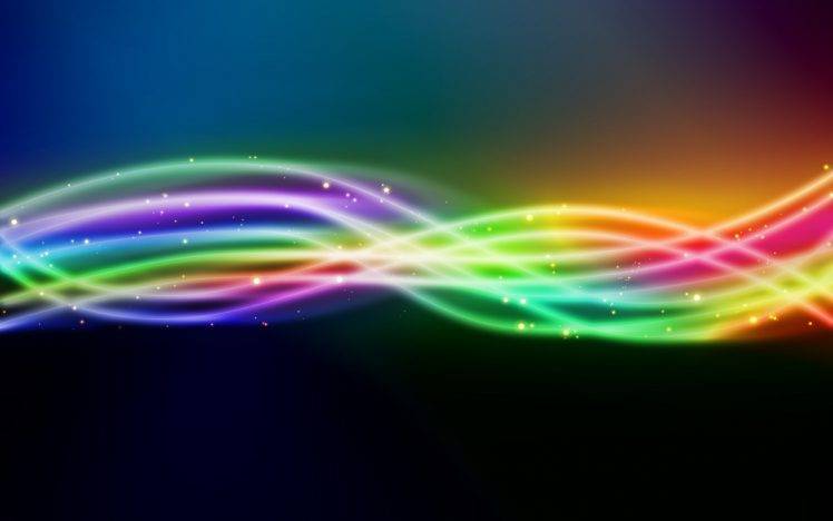 streaks, Colorful, Abstract, Sparkles HD Wallpaper Desktop Background
