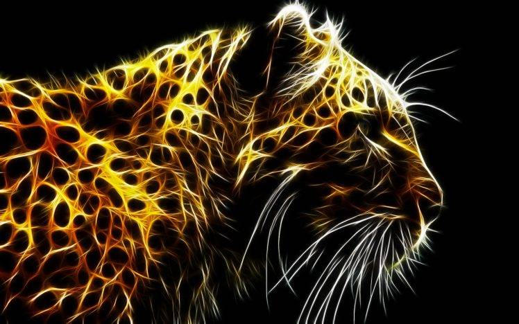 abstract, Animals, Leopard HD Wallpaper Desktop Background