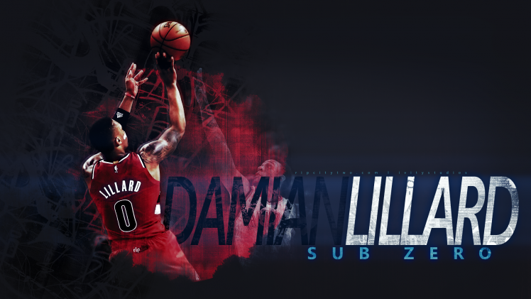Damian Lillard, Basketball, NBA, Portland, Blazers, Ivitystudios HD Wallpaper Desktop Background