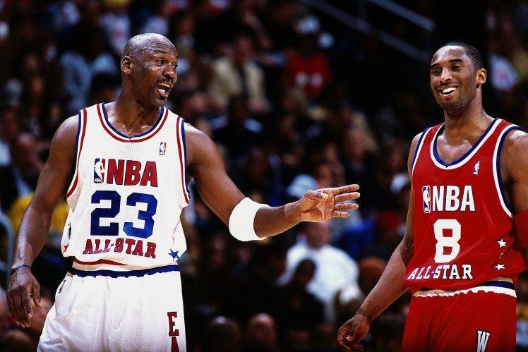 NBA, Basketball, Kobe Bryant, Michael Jordan HD Wallpaper Desktop Background