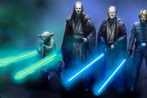 Star Wars, Original Characters, Drawing, Yoda, Obi Wan Kenobi, Qui Gon Jinn