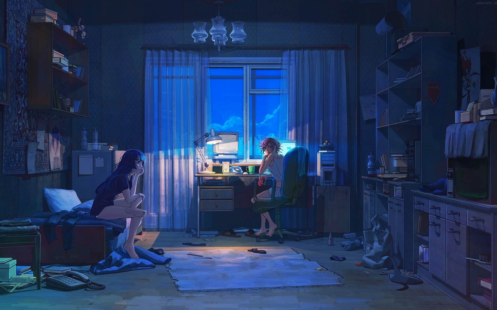 Featured image of post Bedroom Window Night Anime Bedroom Background : Download 12,973 bedroom free vectors.