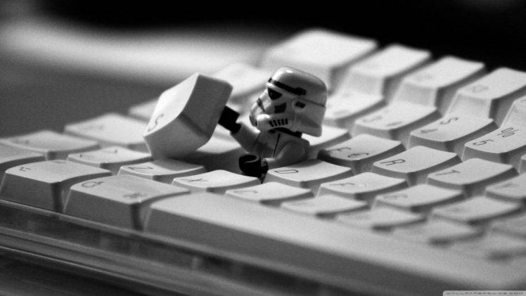 LEGO Star Wars, Keyboards, Depth Of Field HD Wallpaper Desktop Background