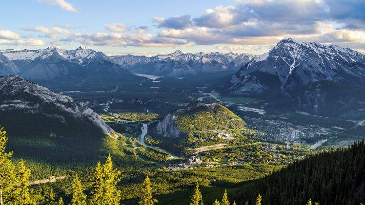 landscape, Nature, Banff, Canada, Banff National Park, Mountain HD Wallpaper Desktop Background