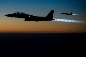 aircraft, Jet Fighter, Silhouette, Night, Military Aircraft, F 15 Eagle
