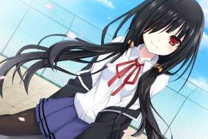 Date A Live, Tokisaki Kurumi, Anime, Anime Girls, Schoolgirls