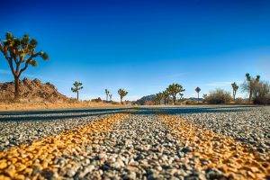 landscape, Road, Macro, Desert, Sky