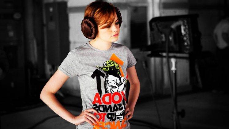 Emma Stone, Star Wars HD Wallpaper Desktop Background
