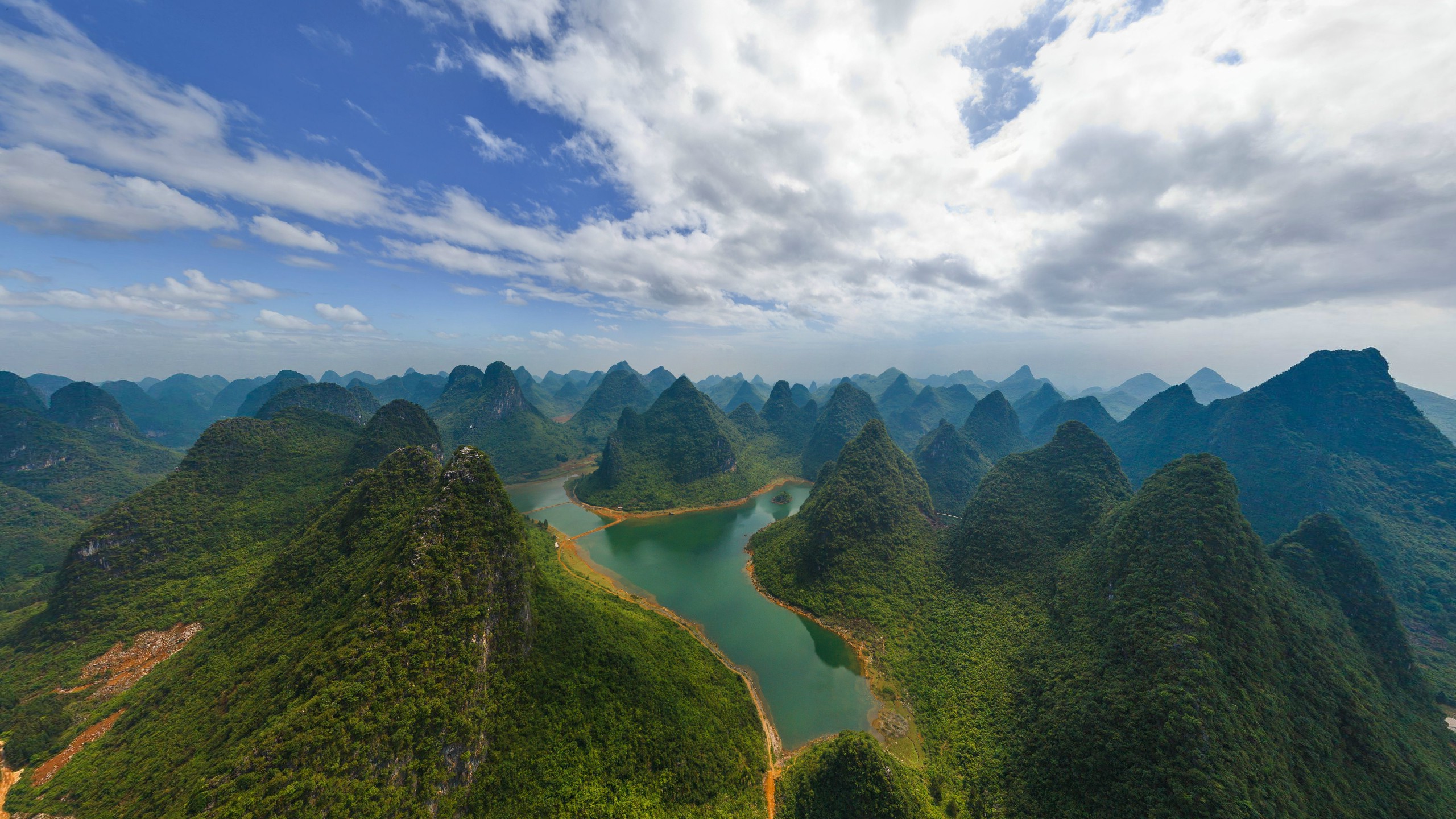 landscape China Guilin River Hill Wallpapers HD landscape China Guilin River Hill Wallpapers HD