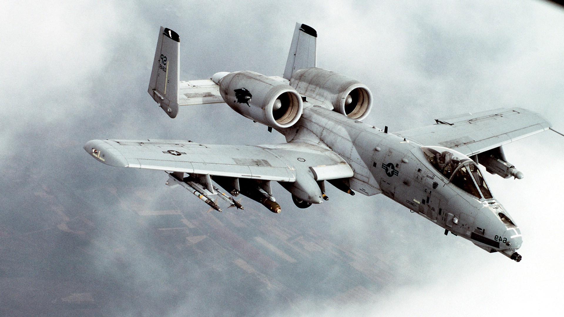 A10, Warthog, Airplane, Military Aircraft, Aircraft, Jet Fighter, Machine Gun, Bomber Wallpaper