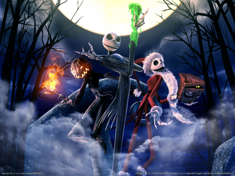 Featured image of post Nightmare Before Christmas Wallpaper 1920X1080 14 5 x 20 5 on glossy poster board all art is handmade to order using high gloss enamel spray paint and are custom works of art