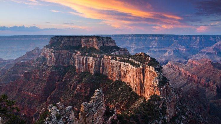 landscape, Grand Canyon, Plateau, Nature HD Wallpaper Desktop Background