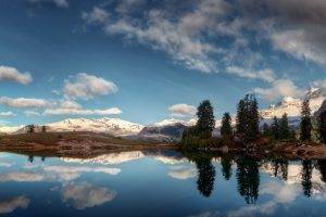 landscape, Nature, Lake, Reflection
