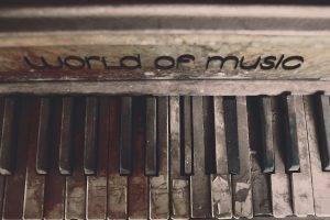 piano, Music, Vintage