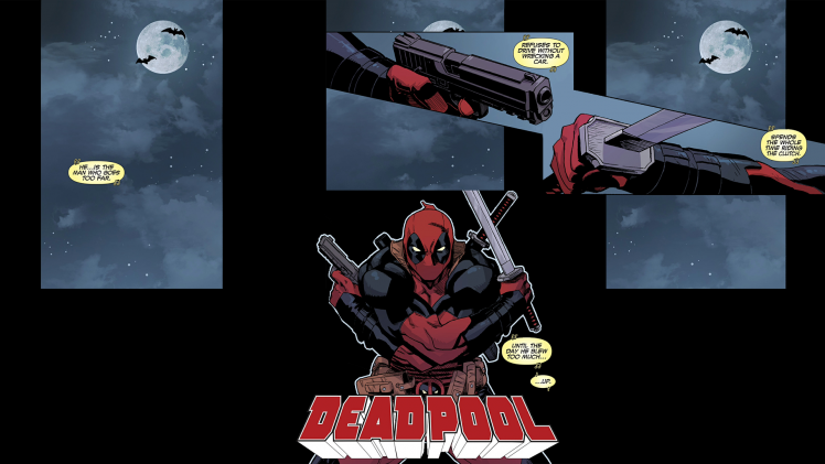 Deadpool, Comics HD Wallpaper Desktop Background