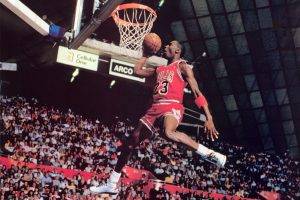 men, Sports, Basketball, Black People, Michael Jordan, Chicago Bulls, Jumping, Legend, NBA