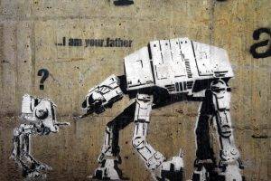 graffiti, Humor, Star Wars