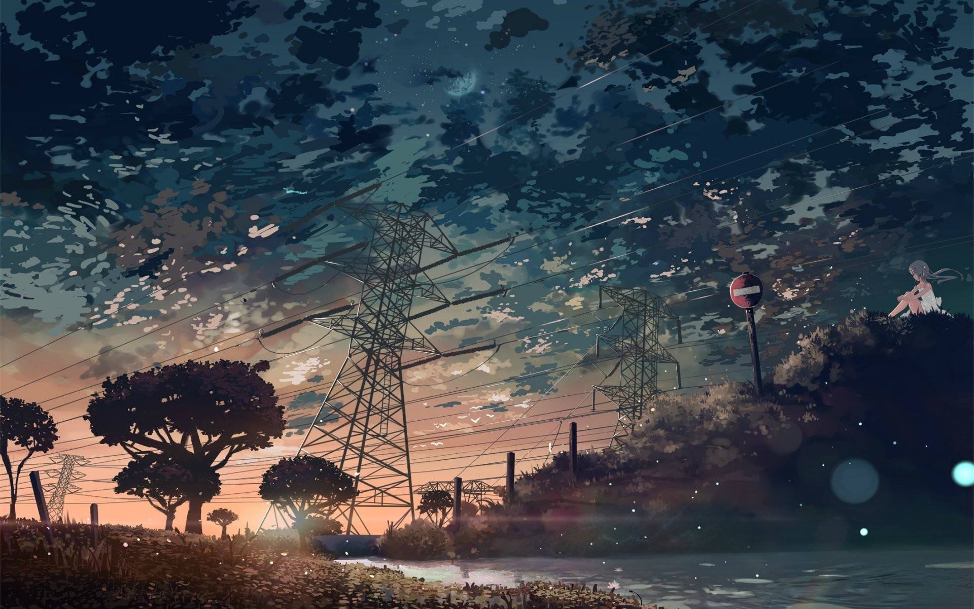 40+ Digital Art Aesthetic Anime Wallpaper Pc Background - Anime