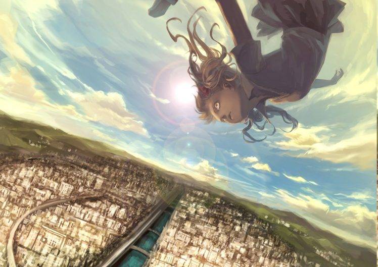 anime, Landscape HD Wallpaper Desktop Background