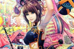 colorful, Anime, Anime Girls, Original Characters