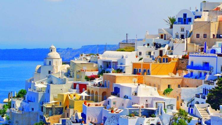 Greece, Landscape HD Wallpaper Desktop Background