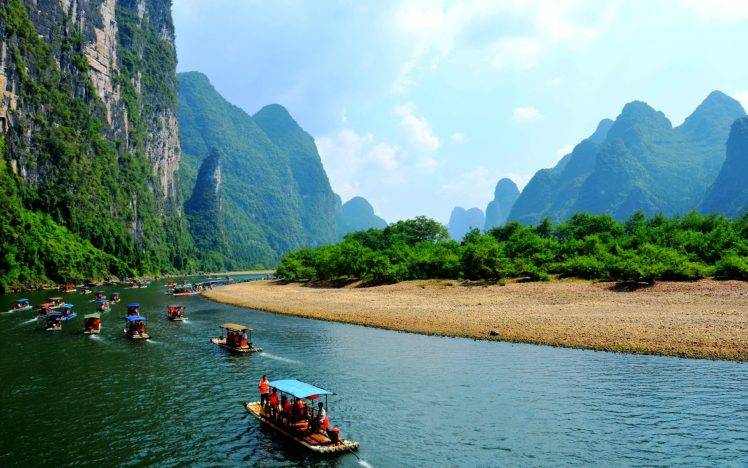 nature, Landscape, Li River, China, River Wallpapers HD / Desktop and ...