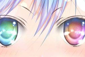 heterochromia, Red Eyes, Blue Eyes, Anime, Denpa Onna To Seishun Otoko, Touwa Erio