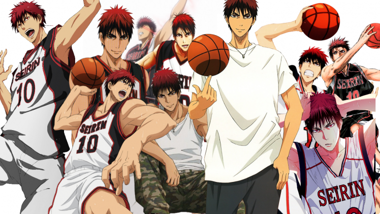 Kuroko No Basket, Basketball, Kagami Taiga HD Wallpaper Desktop Background