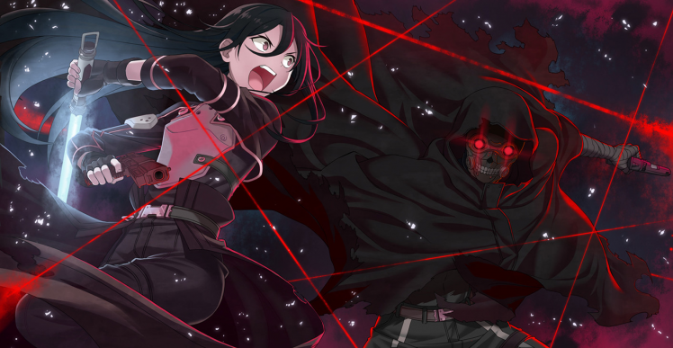 anime, Kirigaya Kazuto, Shinkawa Shoichi, Gun Gale Online HD Wallpaper Desktop Background