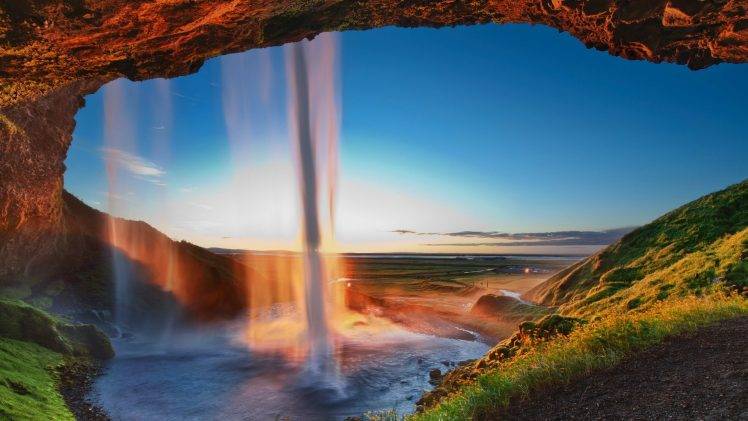 nature, Waterfall, Landscape HD Wallpaper Desktop Background
